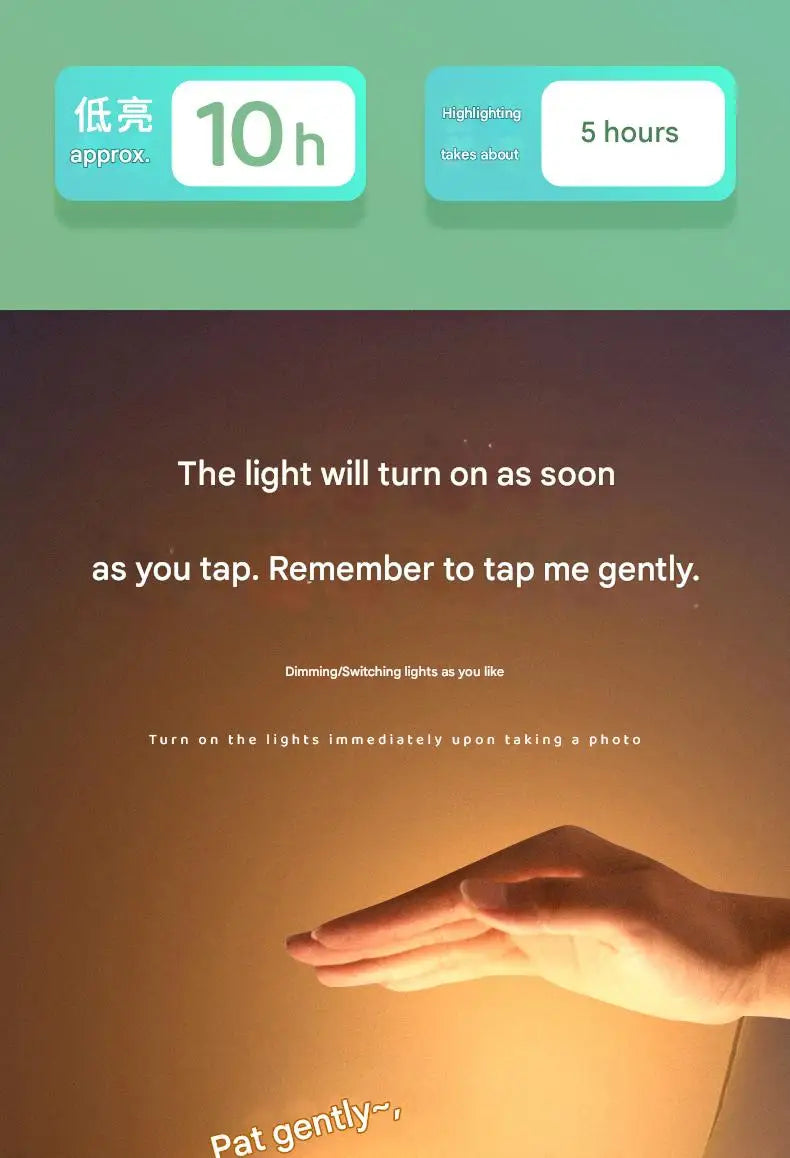 Led Turtle Night Light Cute Silicone Animal Cartoon Soft Lamp Touch Nightlight Children Sleep Light Room Bedside Decoration Gift