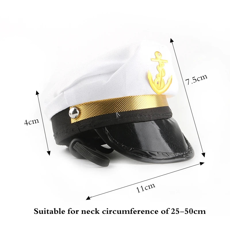 Halloween Pet Cat Dog Cap Funny Pet Product For Photography Cosplay Police Hat Holiday Costume Chihuahua Yorkshire Accessories