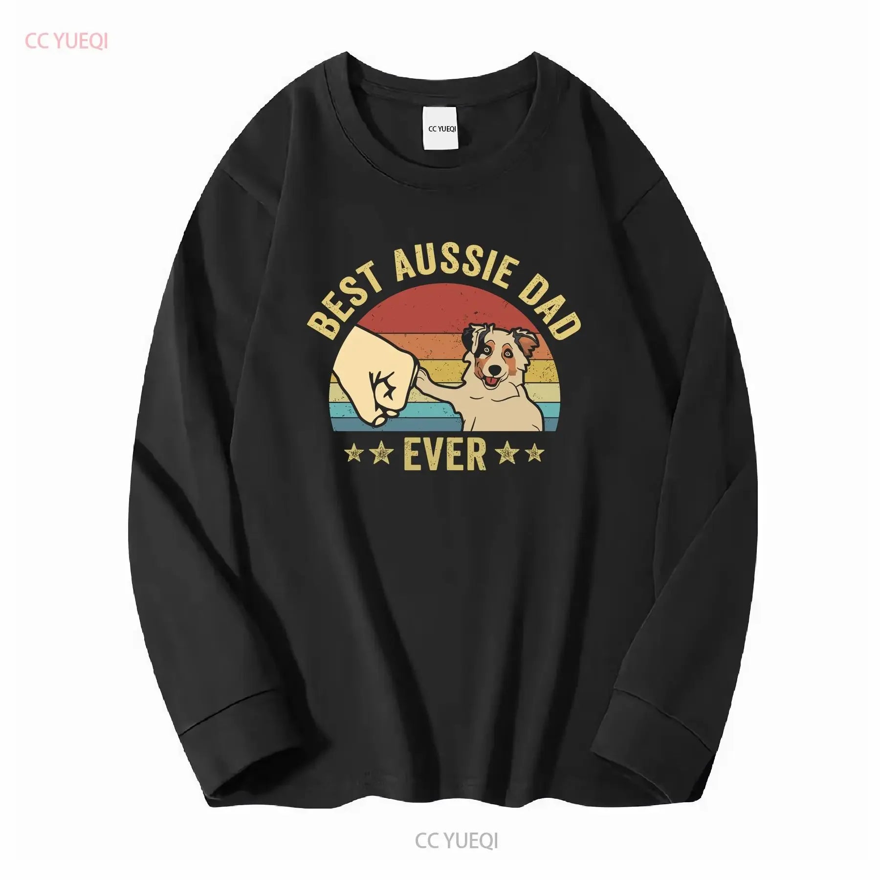 Father's Day Australian Shepherd Dad T-shirt