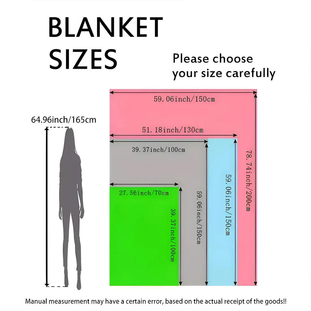Black Cat Printed Throw Blanket