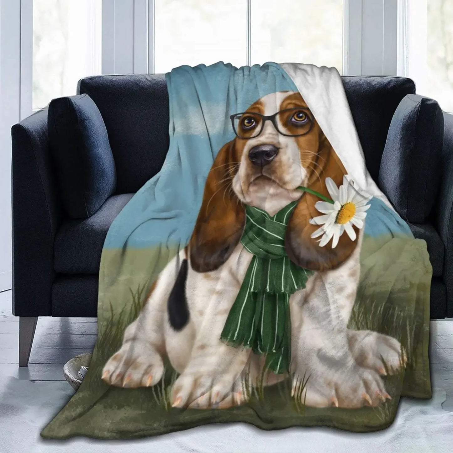 Basset Hound Blanket