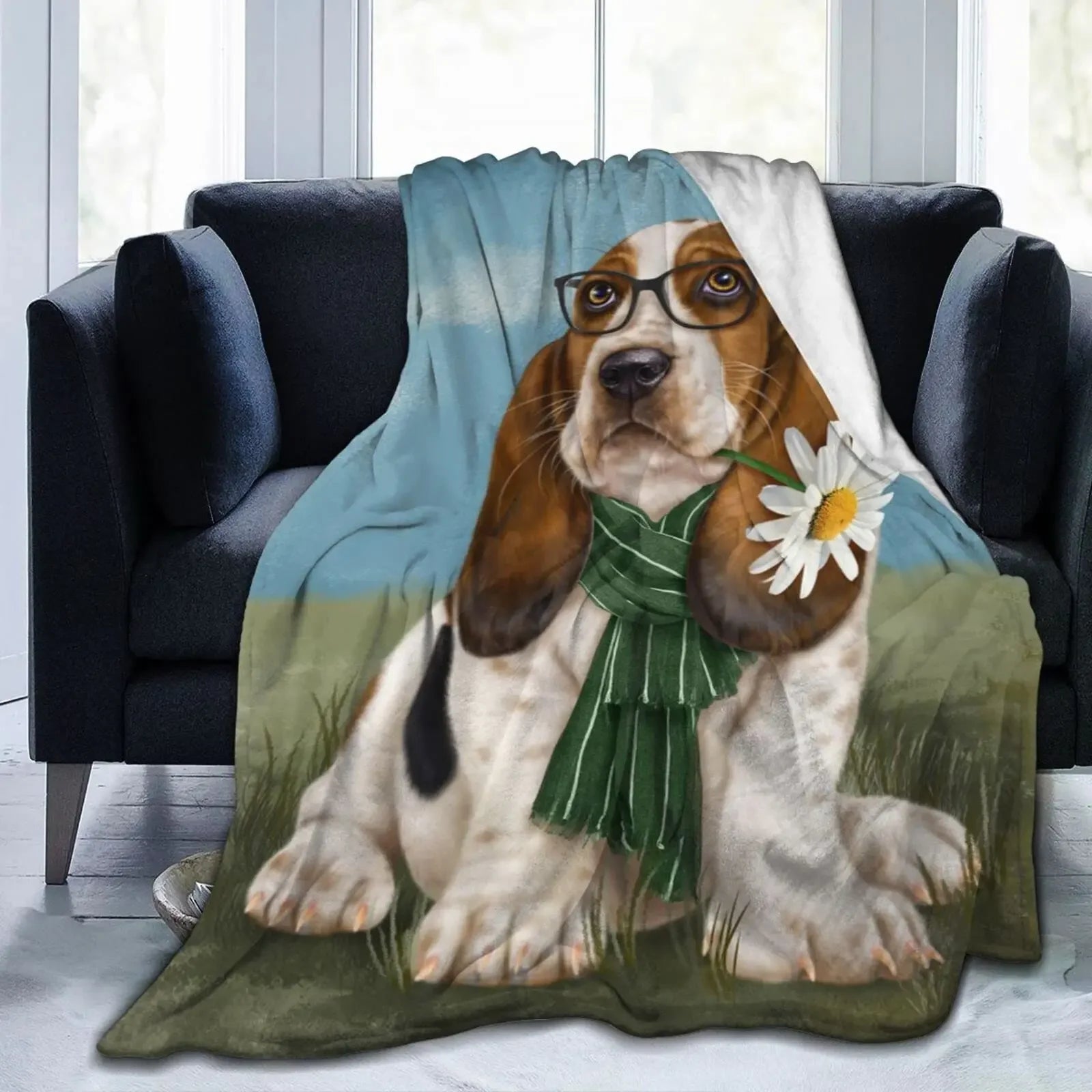 Basset Hound Blanket
