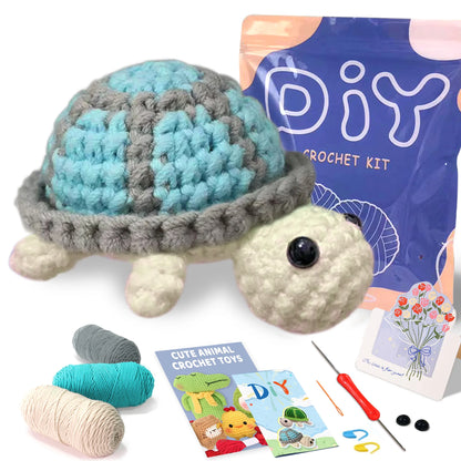 Turtle Knitting Kit for Beginners