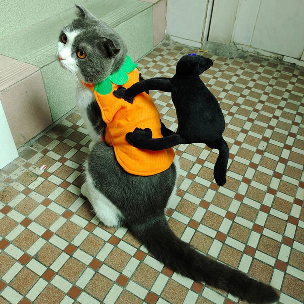 Halloween Dog Clothes Funny Pet Dogs Cosplay Costumes Set Christmas Dog Costume Comical Outfits for Pet Cat Puppy Party Clothing