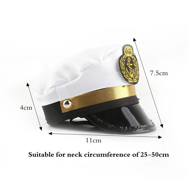 Halloween Pet Cat Dog Cap Funny Pet Product For Photography Cosplay Police Hat Holiday Costume Chihuahua Yorkshire Accessories