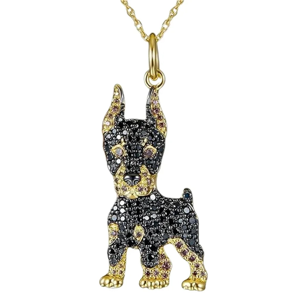 Cute Dog Pendant Necklace