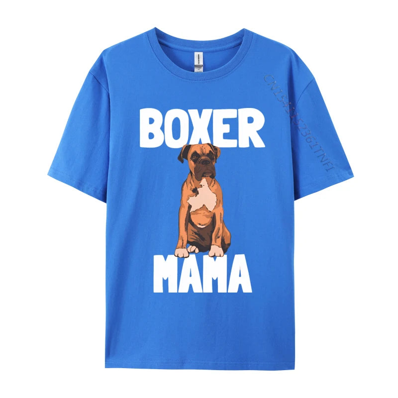 Boxer Dog Mama T Shirt