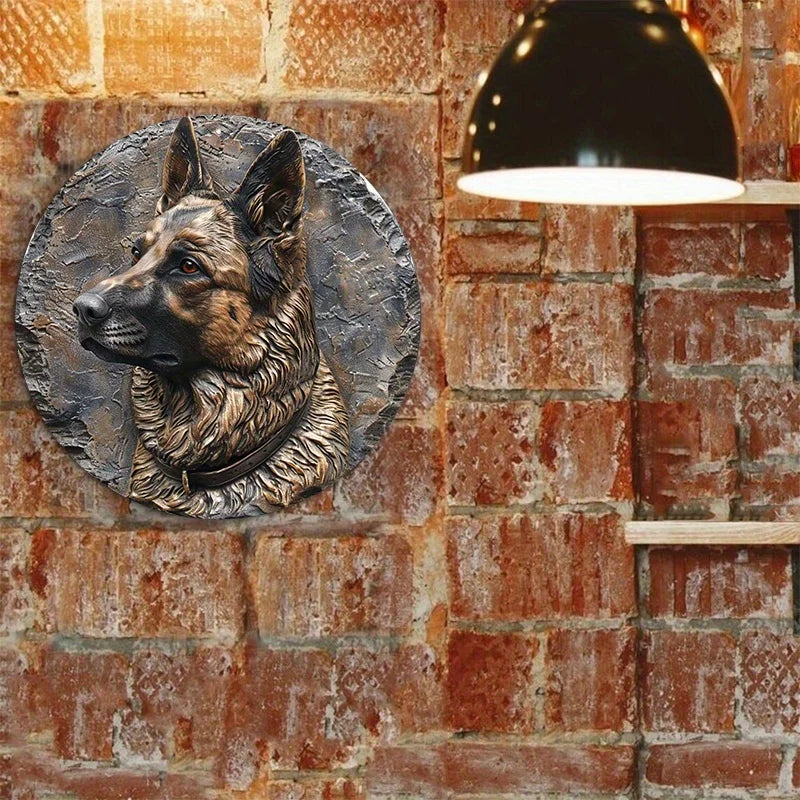 German Shepherd Dog Sculpture