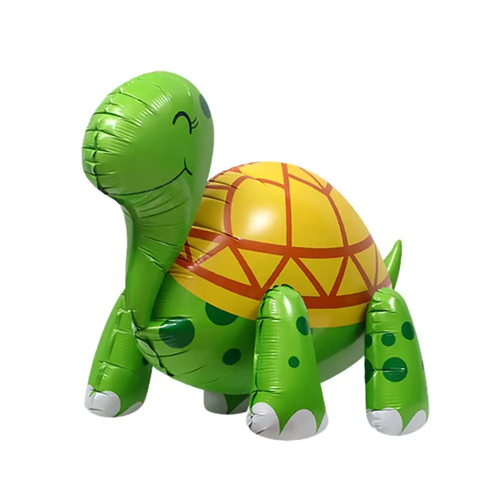 Sea Turtle Balloon Cute 4D Inflatable Animals Foil Turtles Blow Up Animals Cute Turtle Themed Decorations For Jungle Forest Zoo