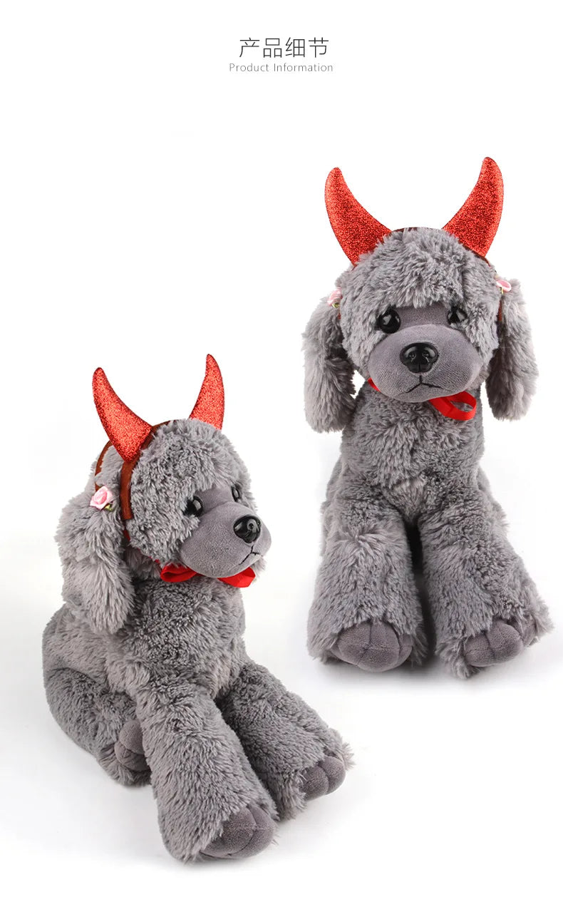 Halloween Dog Headband Pet Costume Cow Horns Funny Decorations Cat Headwear Halloween Pet Accessories Puppy Accessories