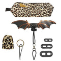 SOFT-Adjustable Harness With Leather Wings And Sling Bag, Bearded Dragon Leash And Harness Set, Beardie Carrier, Lizard