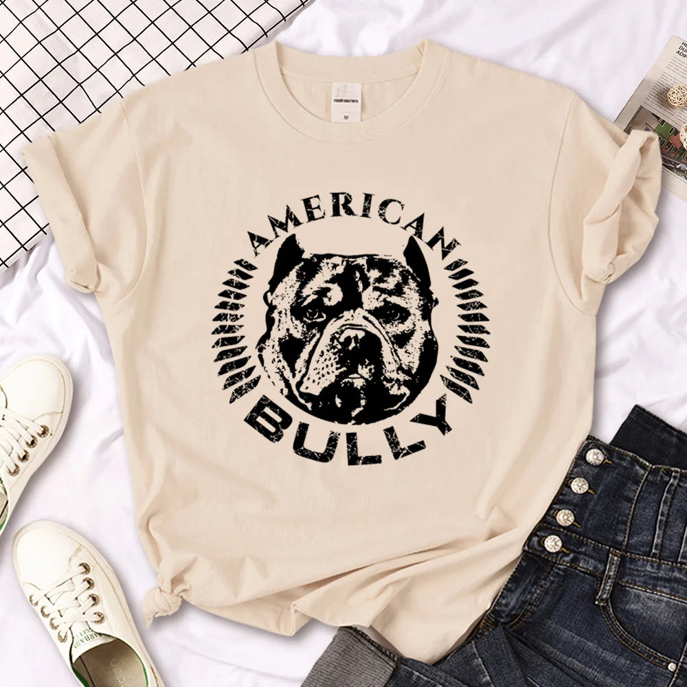American Bully women summer Tee