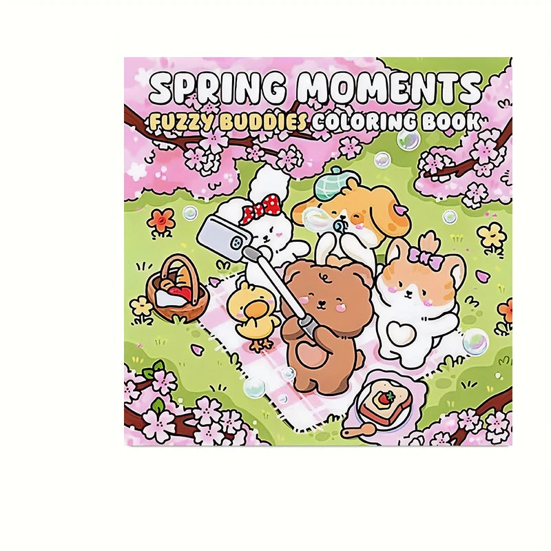 28 Pages Hawaii Style Coloring Book for Adult | Colouring Book, Drawing Supplies for Christmas, Thanksgiving