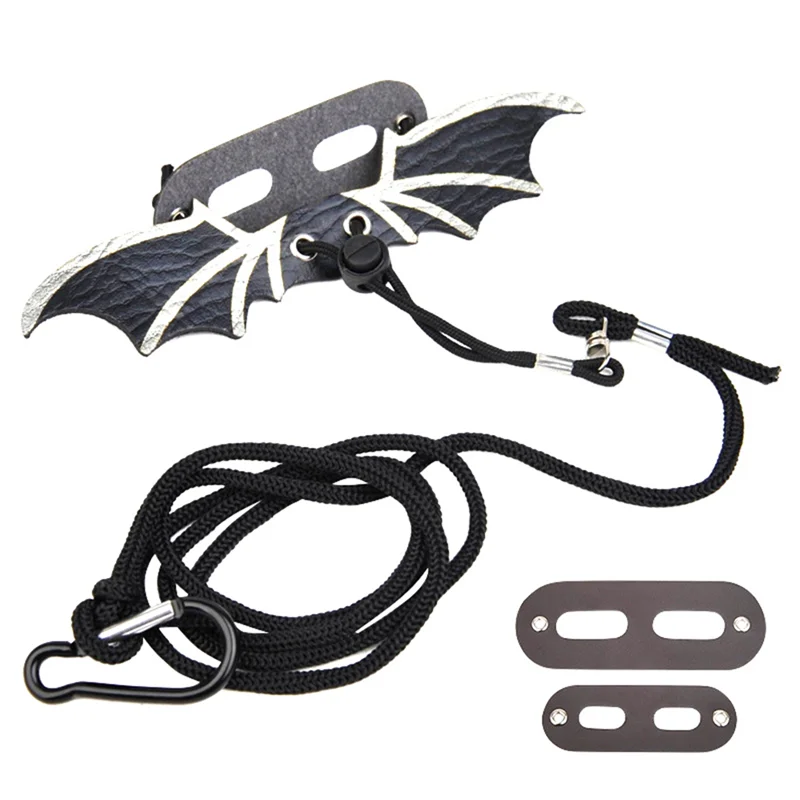 ABKJ-Bearded Dragon Lizard Leash Harness - 3 Size Pack Dinosaur Wing Lizard Harness Leash For Bearded Dragon Lizard Durable Silv