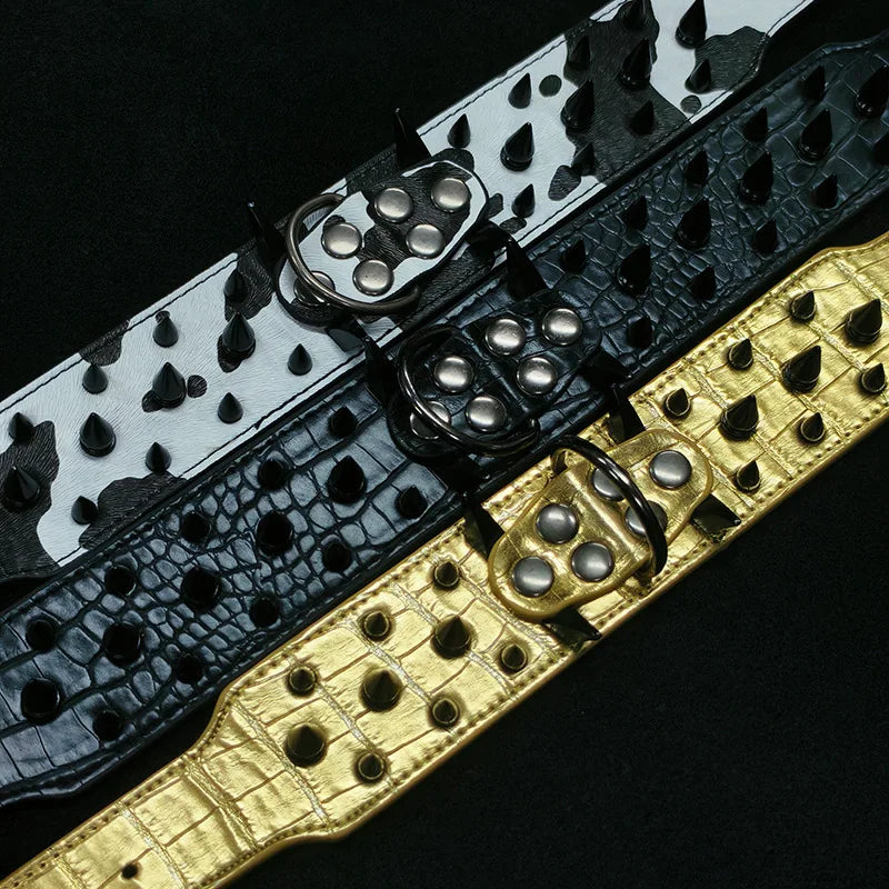 Medium And Large Dog Collars, Rivet Dog Collars, Kasro Bully Dog Collars, Anti-Bite Neck Collars Dogo De Marino Dog Neck Collars
