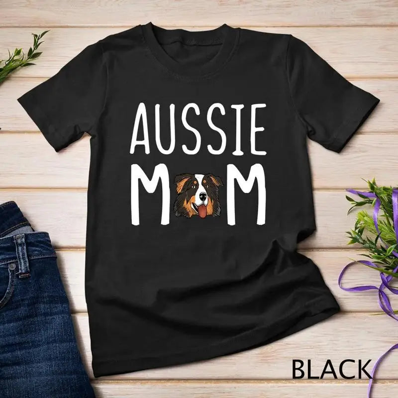 Australian Shepherd Mom T-shirt