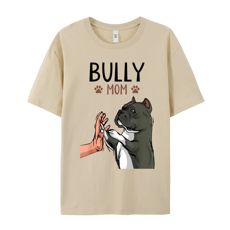 American Bully Mom T Shirt