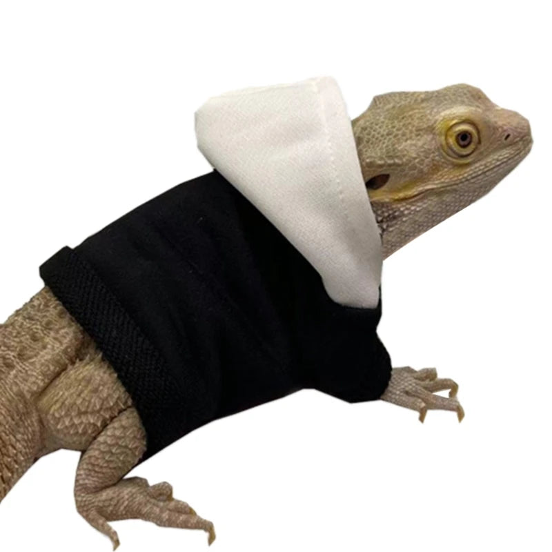Bearded Dragon Clothes Costume Hand-made Coat Hoodie Jackets for Small Animal
