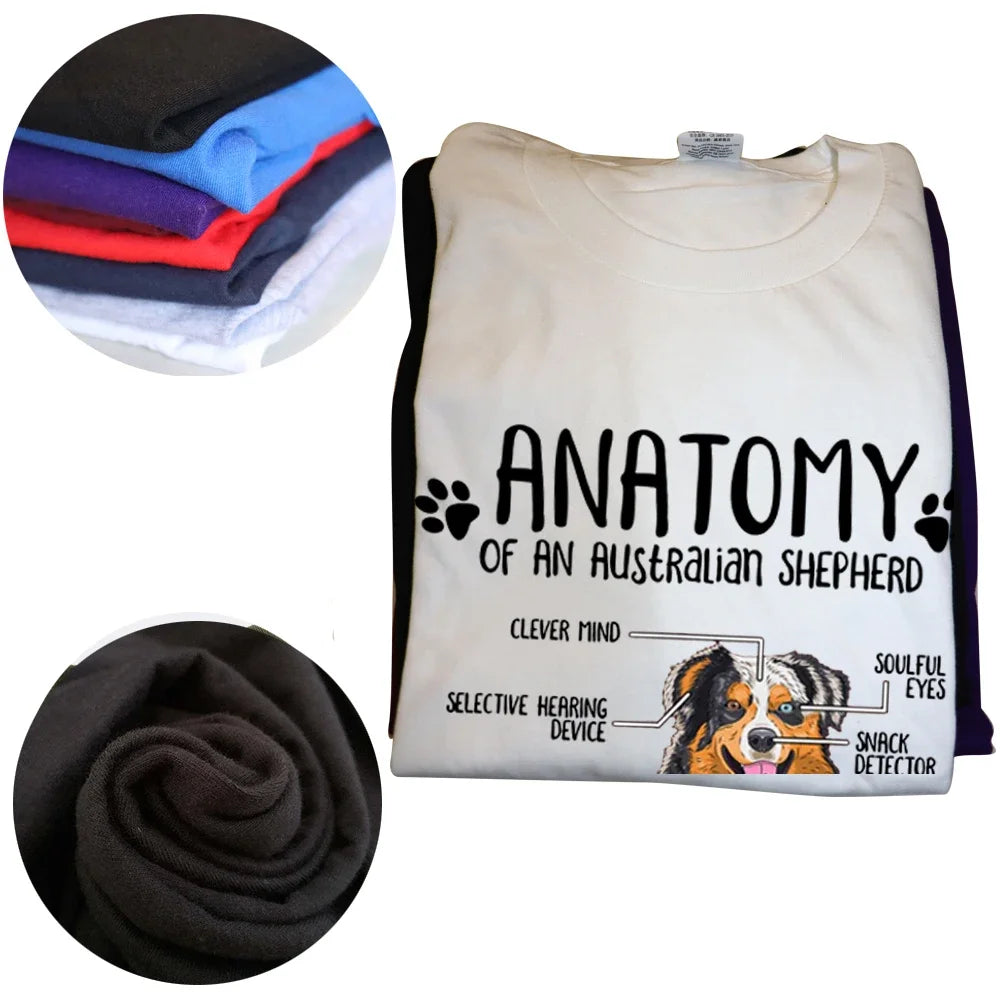 Anatomy Australian Shepherd T-Shirt