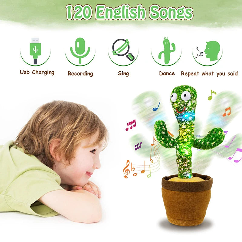 Dancing Talking Cactus Toys