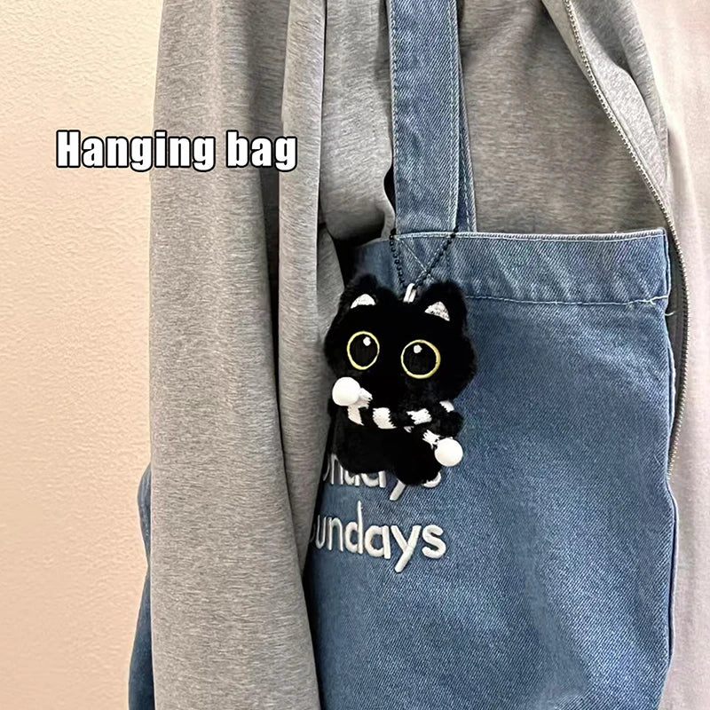 Black Cat Keychain