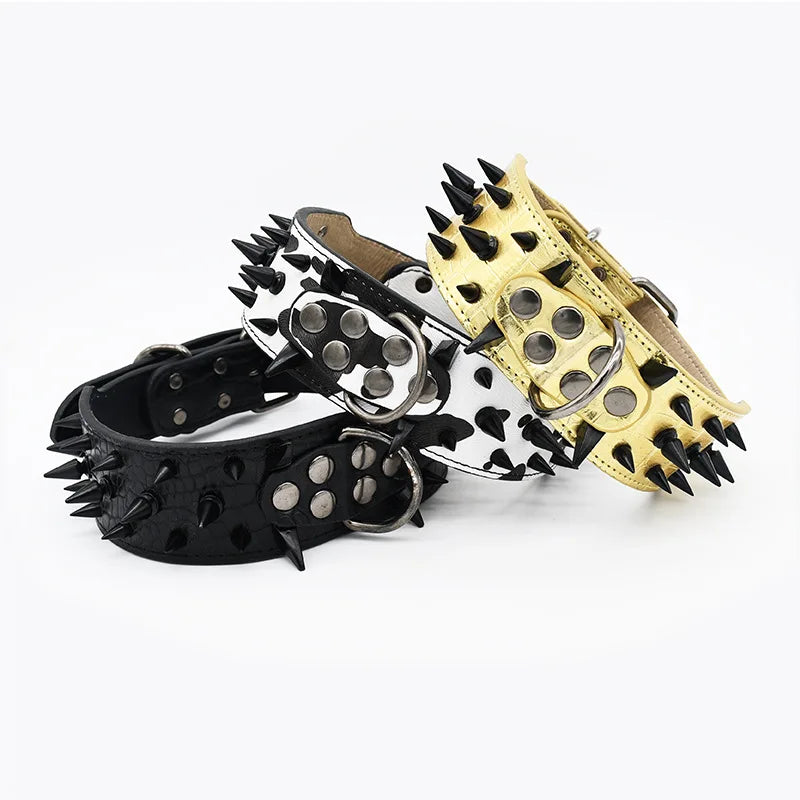 Medium And Large Dog Collars, Rivet Dog Collars, Kasro Bully Dog Collars, Anti-Bite Neck Collars Dogo De Marino Dog Neck Collars