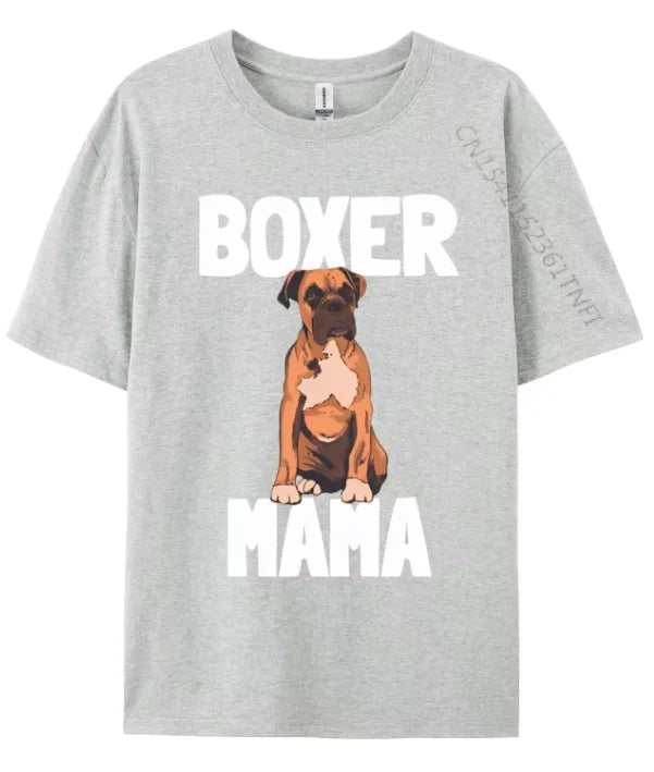 Boxer Dog Mama T Shirt