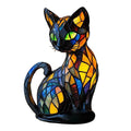 Dog & Cat Glass Lamp