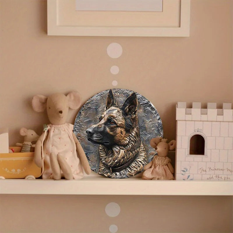 German Shepherd Dog Sculpture