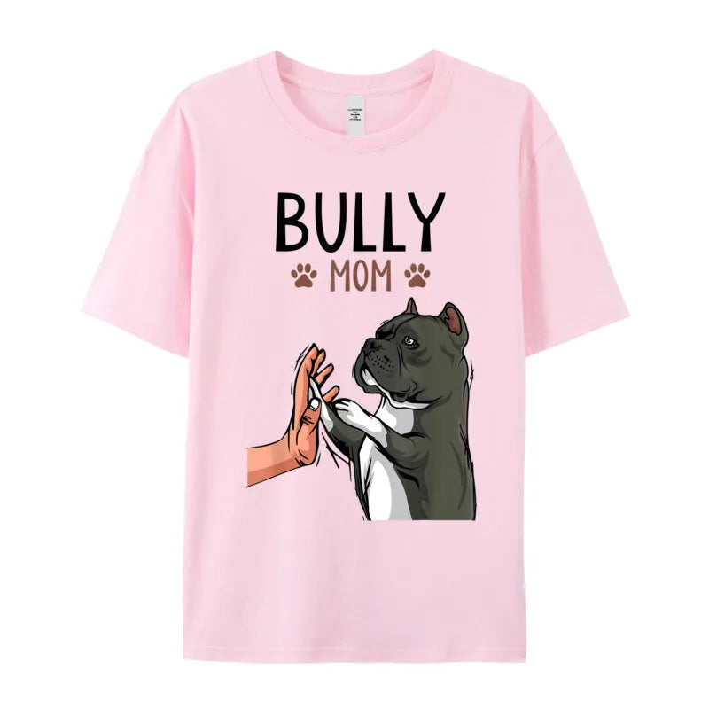 American Bully Mom T Shirt