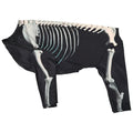 Halloween Dog Skeleton Costumes Cosplay Party Sweater Pet Clothes 4Leg Sweatshirt For Medium Large Dog French Bulldog Dress Up