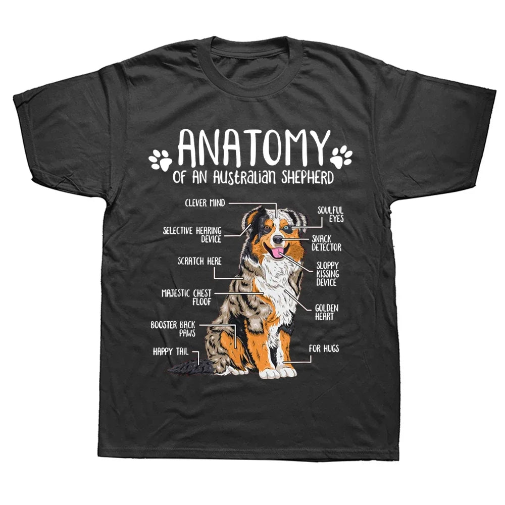 Anatomy Australian Shepherd T-Shirt