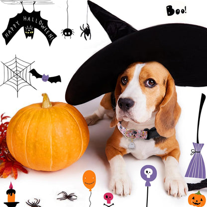 Pink Halloween Dog Collar for Small Medium Large Dogs M