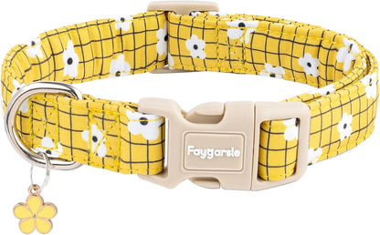 Pink Halloween Dog Collar for Small Medium Large Dogs M