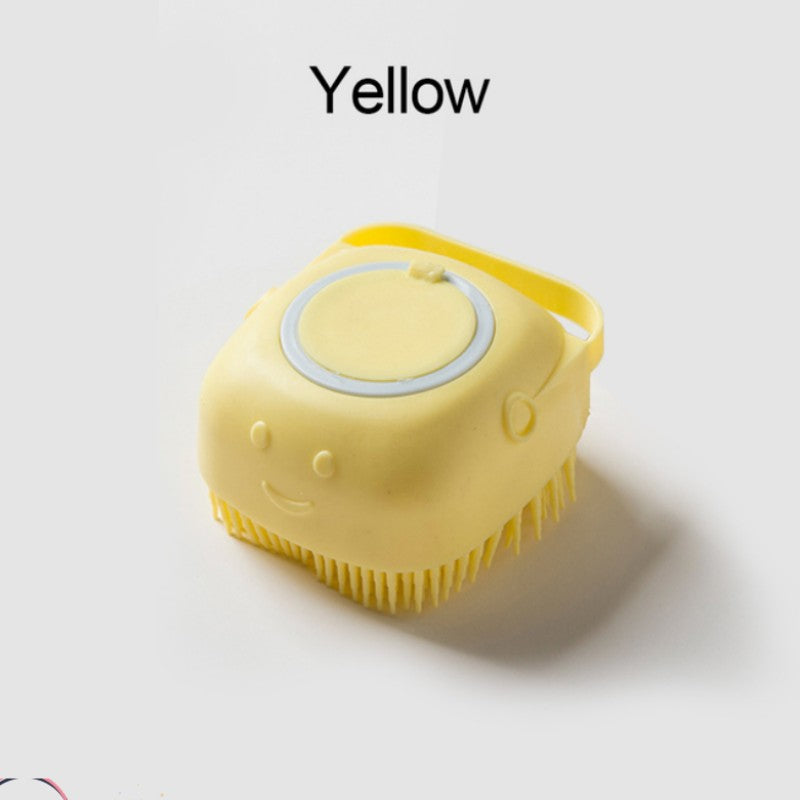 Soft Dog Brush Shampoo Massager