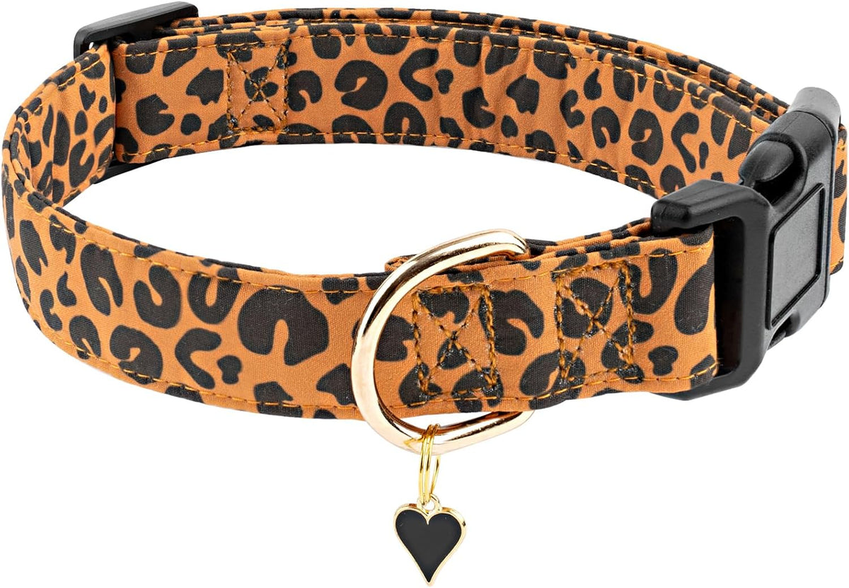 Pink Halloween Dog Collar for Small Medium Large Dogs M