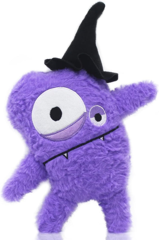 Monster Dog Halloween Toy for Gifts, Stuffed Dog Plush Toy
