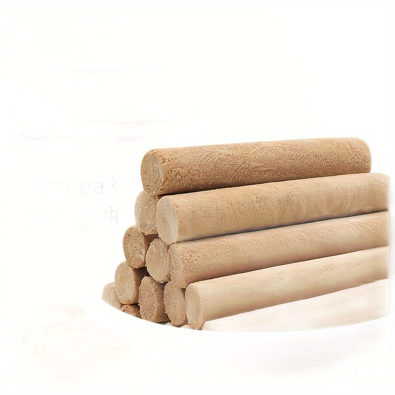 80g/2.8oz Premium Pamily Freeze-Dried Stick Pet Treats - Delicious Catnip, Goat Milk, and Fish Oil Flavors for Healthy Skin and Coat - Suitable for Cats and Dogs of All Ages