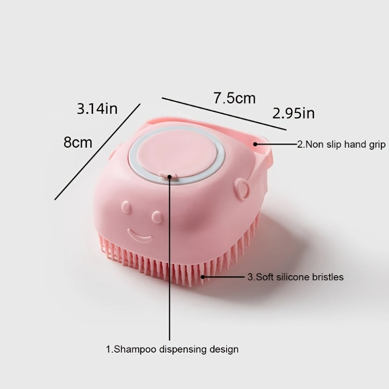 Soft Dog Brush Shampoo Massager