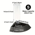 2 In 1 Reptile Water Dish & Food Dish With Automatic Water Bottle, Bearded Dragon Plastic Food Feeder Dish Terrarium Feeder Bowls For Leopard Gecko, Lizard, Frog, Snake & Chameleon