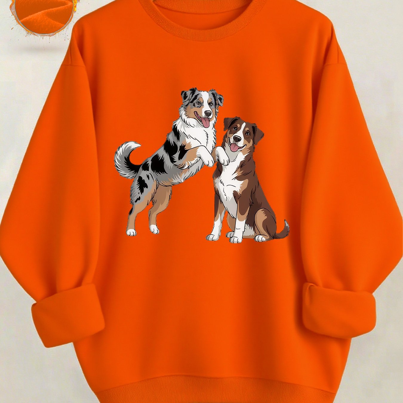 Australian Shepherd Dog Print Sweatshirt