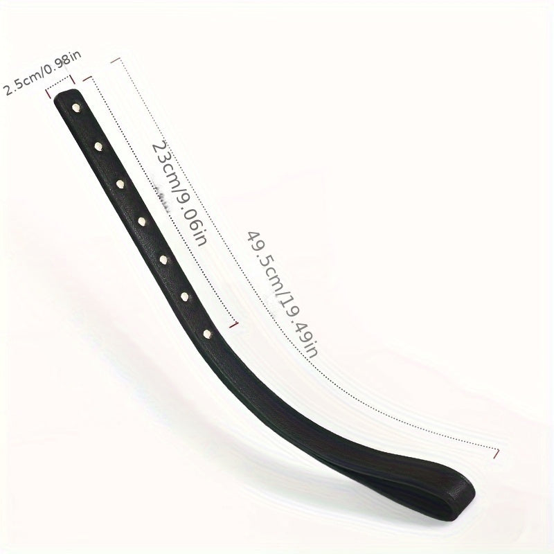Universal Equestrian PU Leather Riding Crop - 1pc Durable & Comfortable Horse Racing Whip for All Riders - For Horseback Riders - Suitable for Horseback Riding & Training - Perfect Gift for Equestrian Enthusiasts