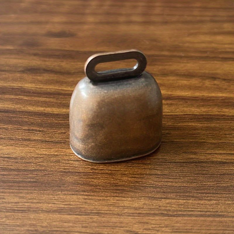 1pc Super Loud Cow Bell, Sheep Bell, Pet Anti Loss DIY Bell, Wind Bell Pendant, Vintage Metal Cow Bell, Cattle, Horse, Sheep Grazing Bell, Farm Animal Anti Loss Bell, Loud And Crisp Dissemination DIY Accessories, Pet Pendant