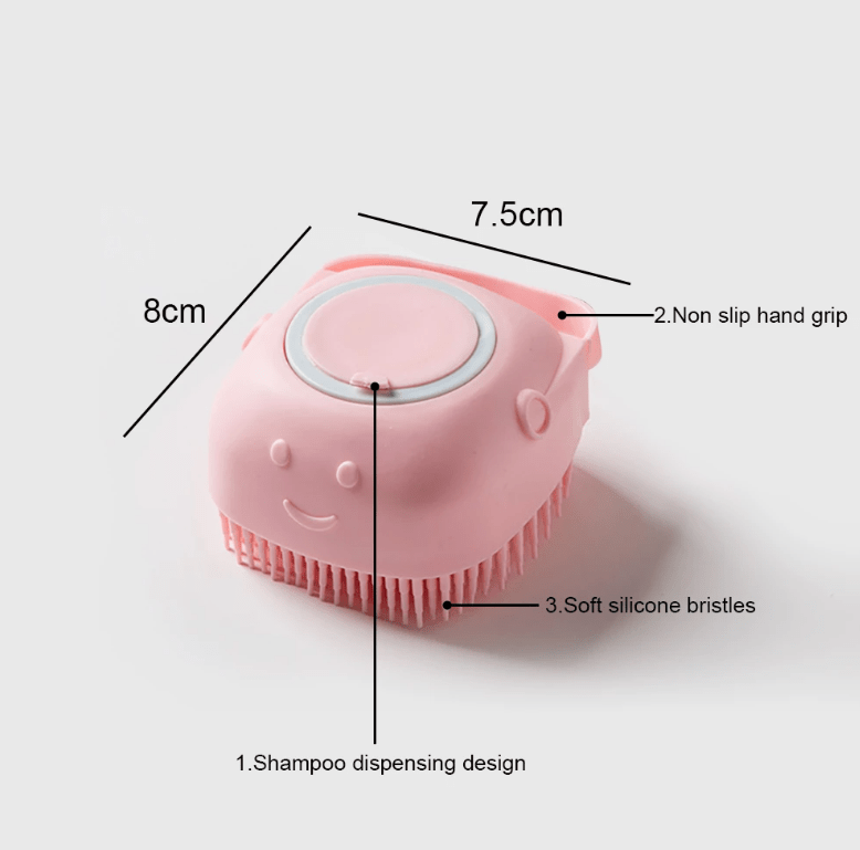 Soft Dog Brush Shampoo Massager
