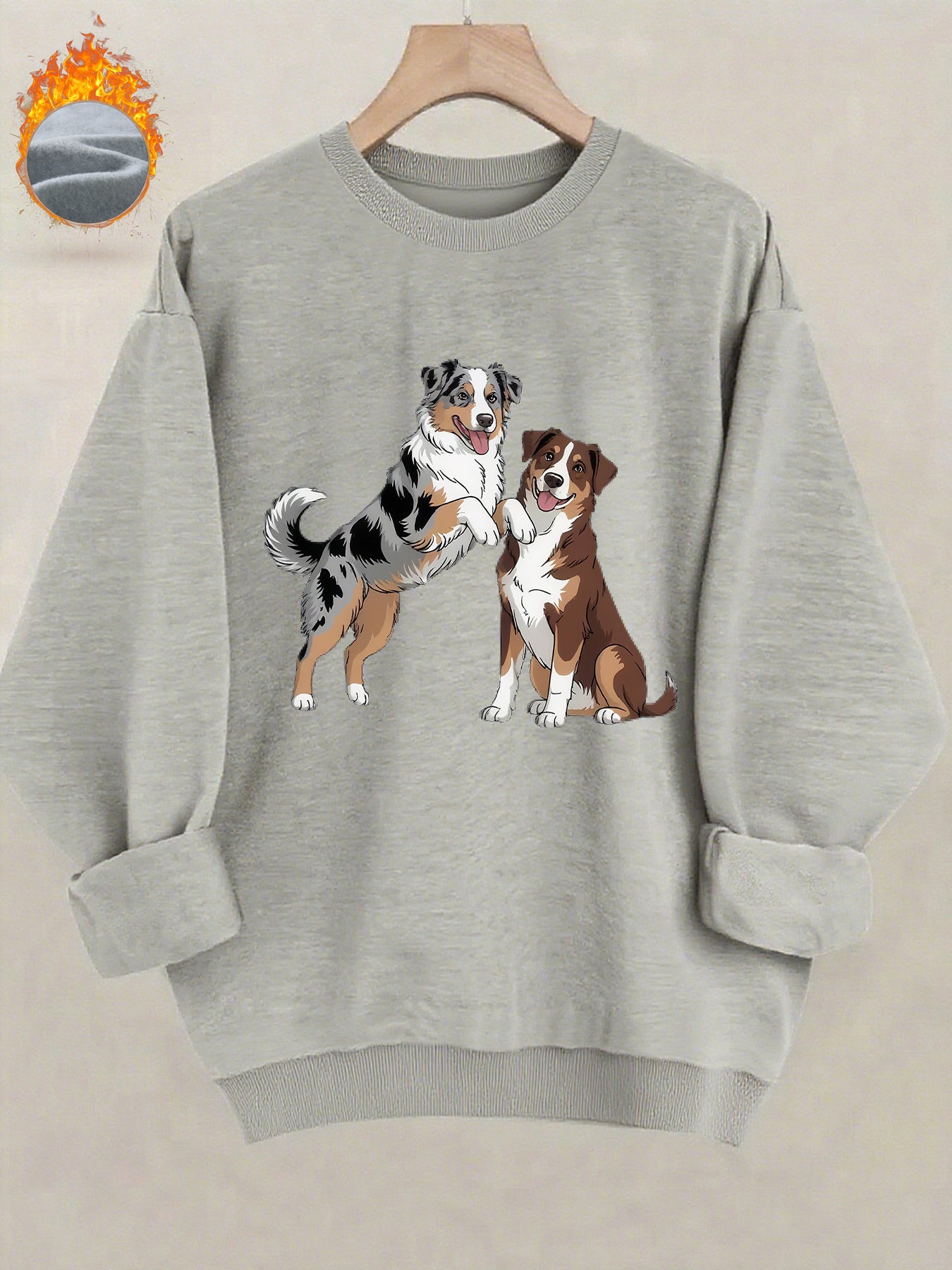 Australian Shepherd Dog Print Sweatshirt