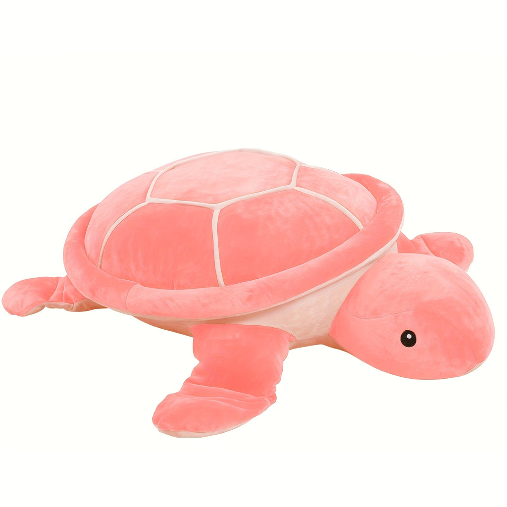 28 inch Big Soft Plush Ocean Sea Pink Turtles Stuffed Animals, Jumbo Plush Huge Pillow Extra Large Pink Turtle Toys Plushies, Gifts for Kids Birthday, Halloween, Christmas, Valentine's Day