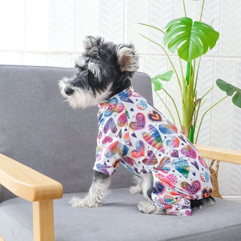 Pet Dog Onesie Stretch  Pet Home Clothes
