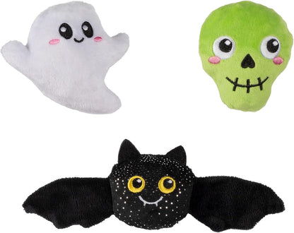 Studio, Creepy CRAWLY Spiders, Small Plush Dog Toy 3PCS Set, PetShop Collection (289479)
