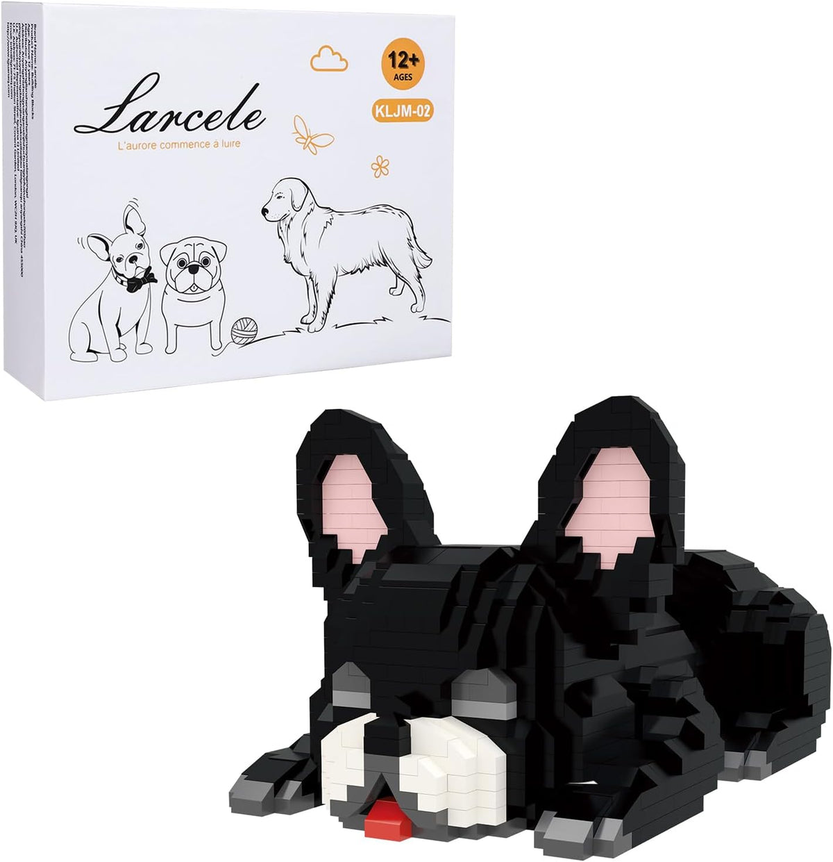 918 Pcs Border Collie 2 Dog Micro Blocks Set for Kids 8+ KLJM-02