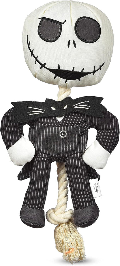 Nightmare Before Christmas Jack Skellington Plush Dog Toy, 9 Inch